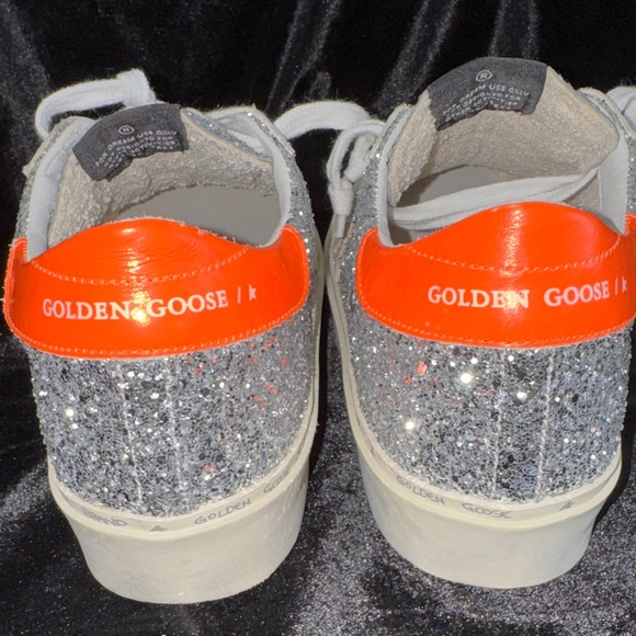 Golden Goose Super Star Glitter Sneakers - Size 38/8 Women’s - Picture 8 of 10